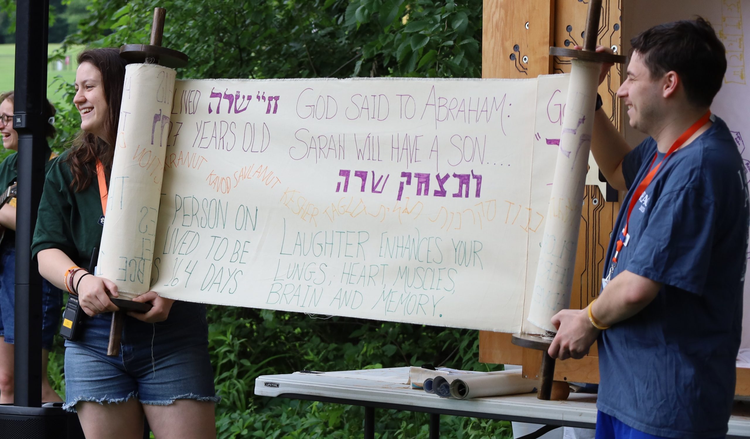 Creating Community and the Torah Everyday at Sci-Tech