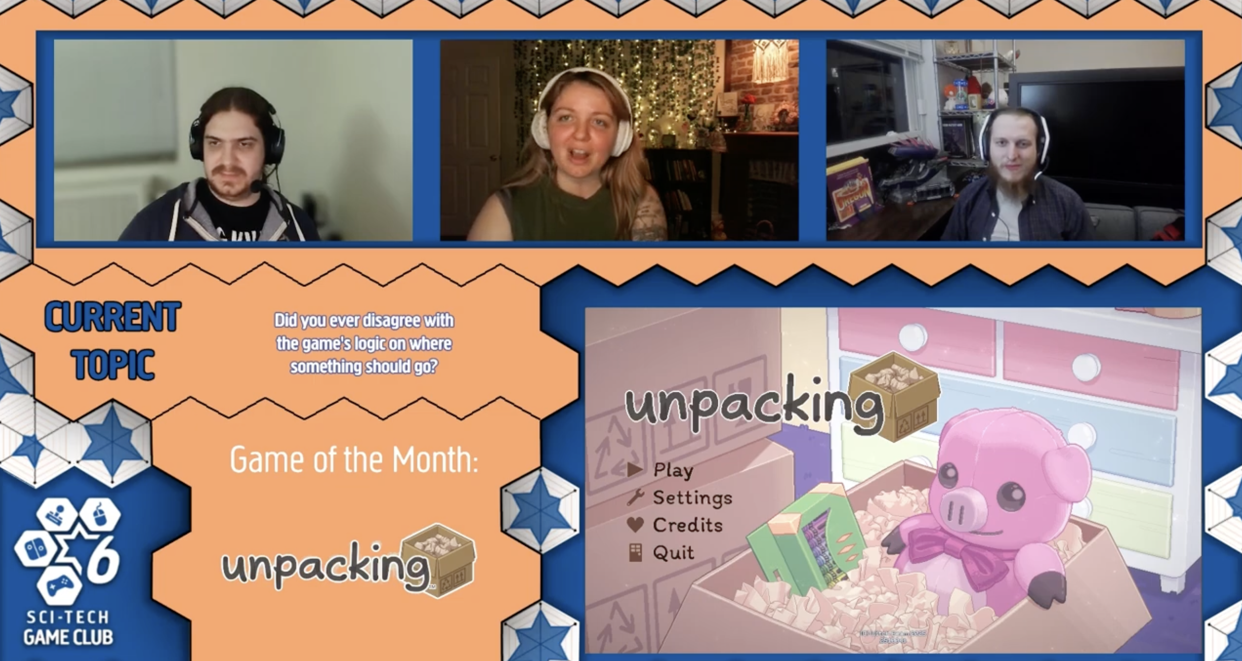 Sci-Tech Game Club – Unpacking Twitch Debate 