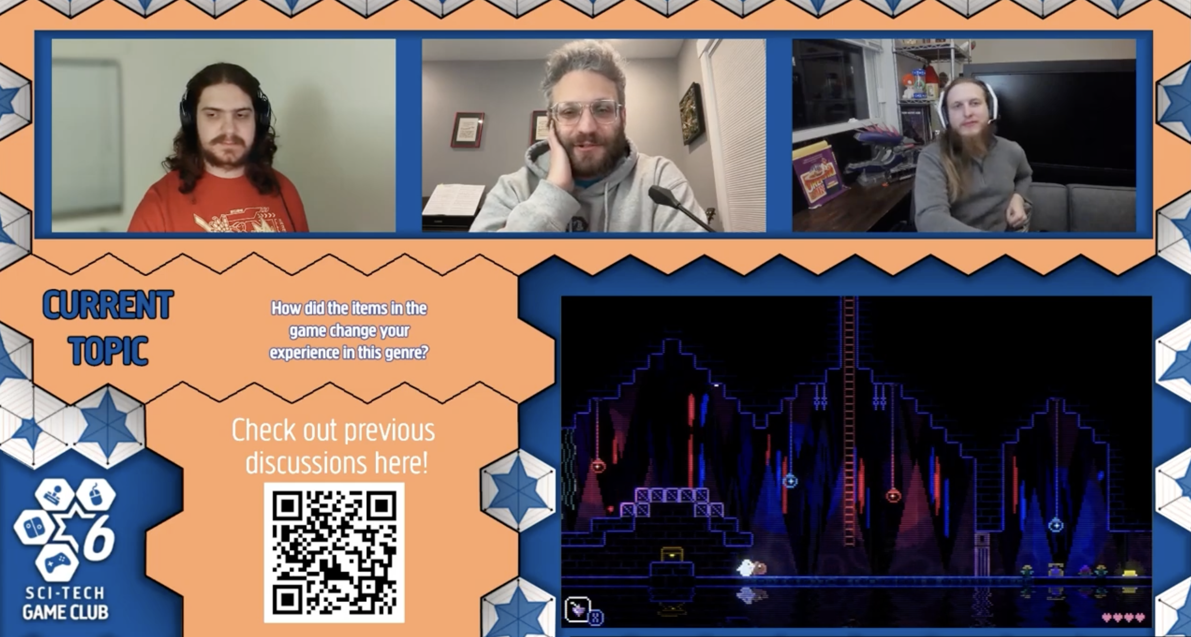 Sci-Tech Game Club – Animal Well Twitch Debate